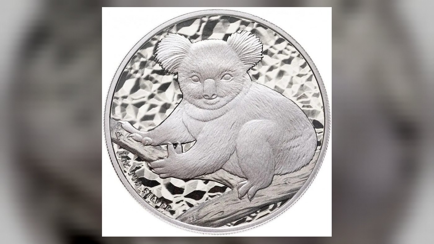 Серебряная монета “Коала” Австралия