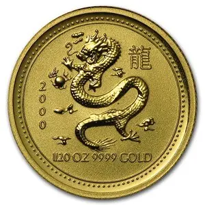 Год Дракона 2000 — купить монету в КОИНРУС — аверс
