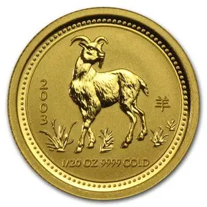 Год Козы 2003 — купить монету в КОИНРУС — аверс