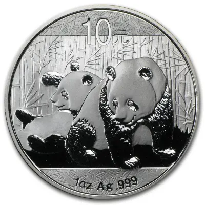 Панда 2010 — купить монету в КОИНРУС — аверс