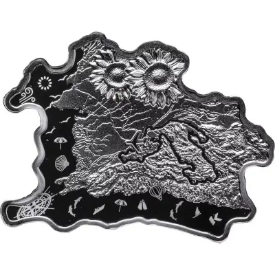 серебряная монета Кубань 21 65 грамма — купить монету в КОИНРУС — аверс