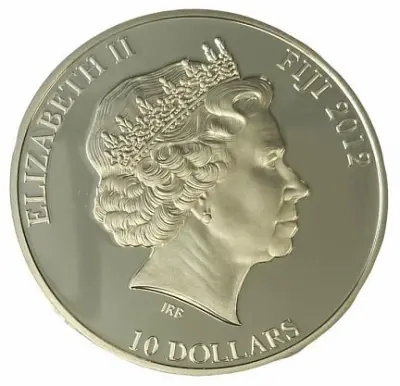 Серебряная монета 