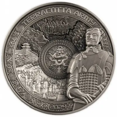 «Терракотовая армия» — аверс