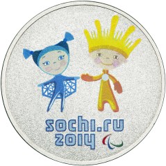 Талисманы и логотип XI Паралимпийских зимних игр "Сочи 2014"