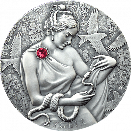 "Гигиея" 2021г. 62,2 г. ч. серебра. Гана