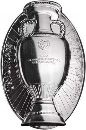 "Кубок UEFA 2024" 93,3 г. ч. серебра. Соломоновы Острова